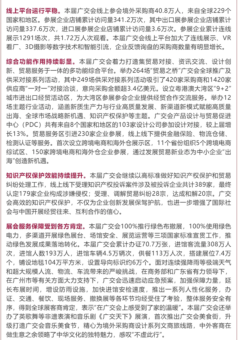 廣交會圓滿落幕